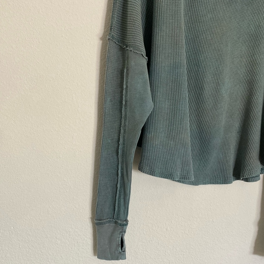 We The Free by Free People Microphone Drop Thermal Top - Picture 7 of 11